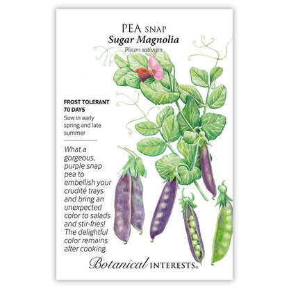 Sugar Magnolia Snap Pea Seeds