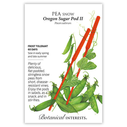 Oregon Sugar Pod II Snow Pea Seeds