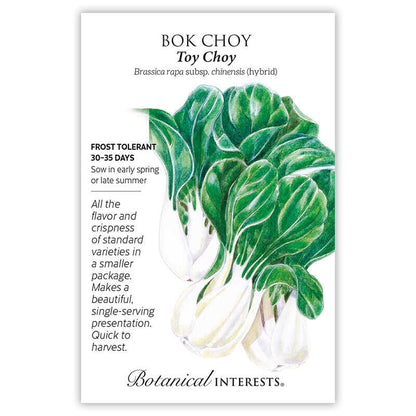 Toy Choy Bok Choy Seeds