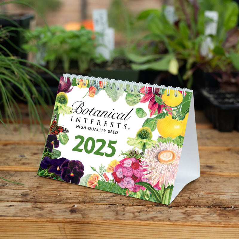 2025 Botanical Interests Desk Calendar