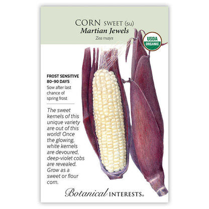 Martian Jewels Sweet Corn Seeds