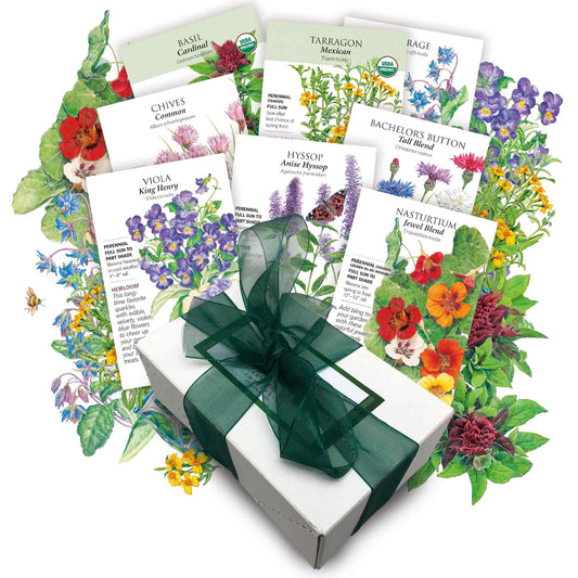 Edible Flowers Gift Set