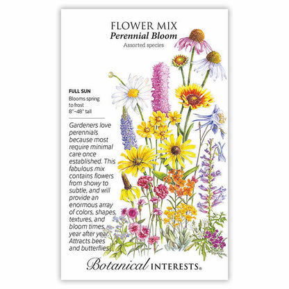 Perennial Bloom Flower Mix Seeds