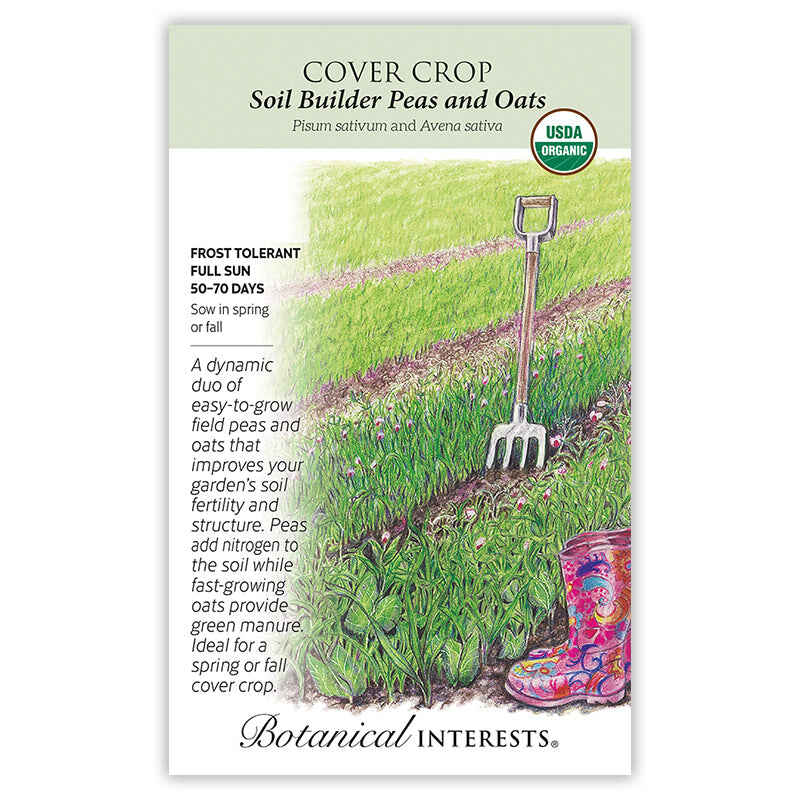 Soil Builder Peas and Oats Cover Crop Seeds