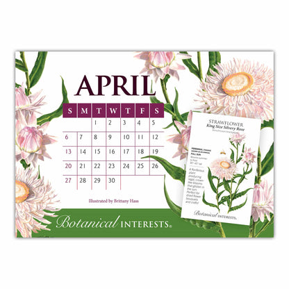 2025 Botanical Interests Desk Calendar