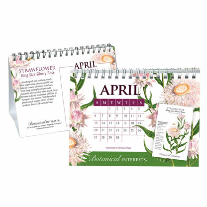 2025 Botanical Interests Desk Calendar