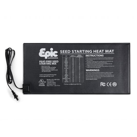 Epic Seed Starting Heat Mat