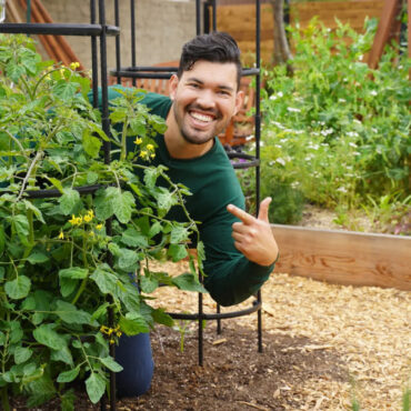 Kevin in Garden